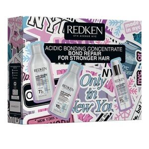Redken Acidic Bonding Concentrate Kit - Pink and White
